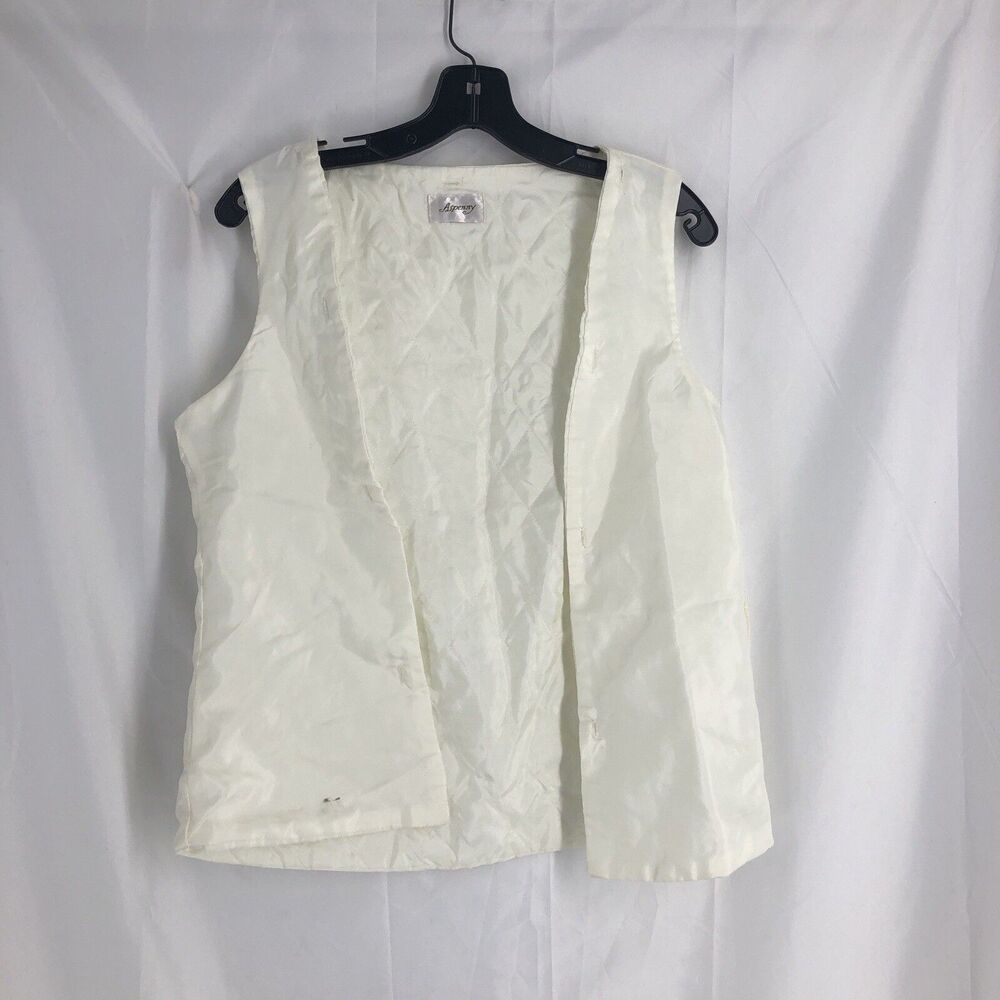 Aspenny Quilted Woman’s Ivory Vest